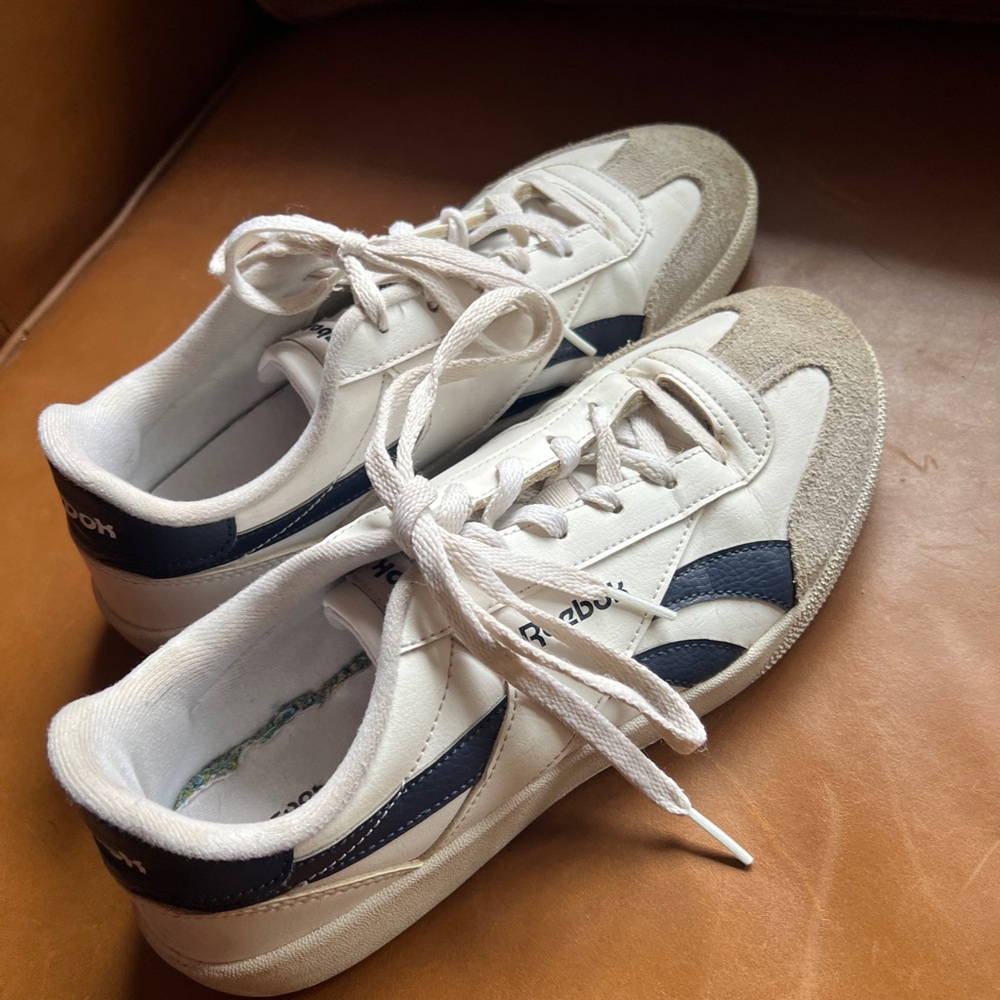 Reebok Royal Alperez Men's Sneakers | Size 7.5 | White Navy Grey